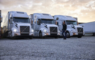 recent decline in US trucking activity
